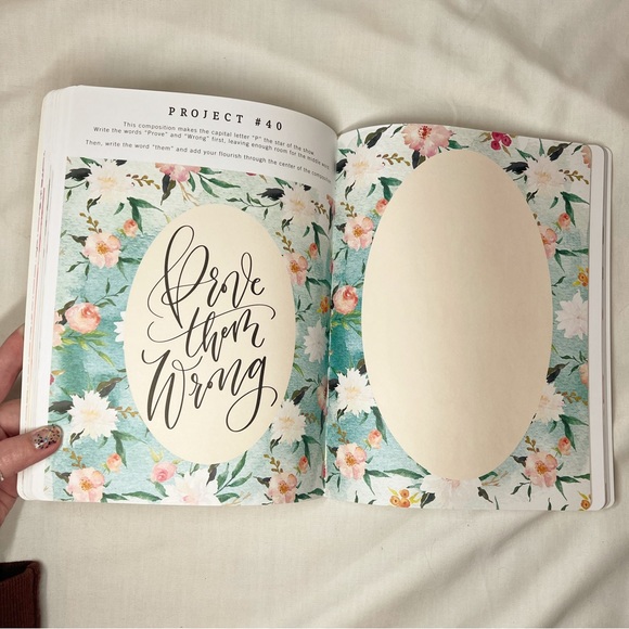 Calligraphy Made Easy: Project Book by Ashley Gardner Paperback Workbook NWOT - Picture 4 of 6